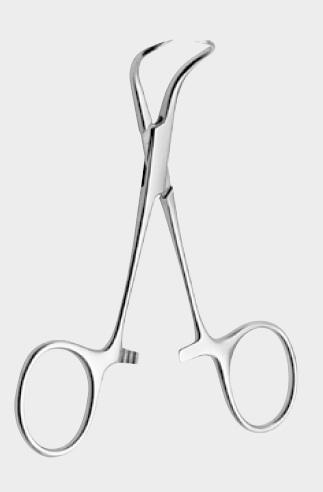 Затискач для операційної білизни, делікатна модель, 11 см (cm). Бренд: Zepf (Зепф).